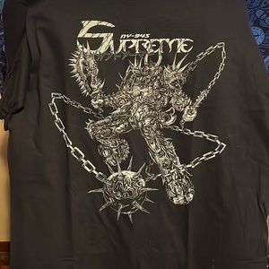 Supreme black spike tee